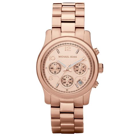 michael kors ladies rose gold watch mk5128|Michael Kors parker chronograph watch.